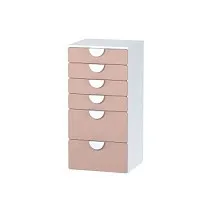 ПИКСИ комод 6 ящиков 60x57x123, мечтательный пион