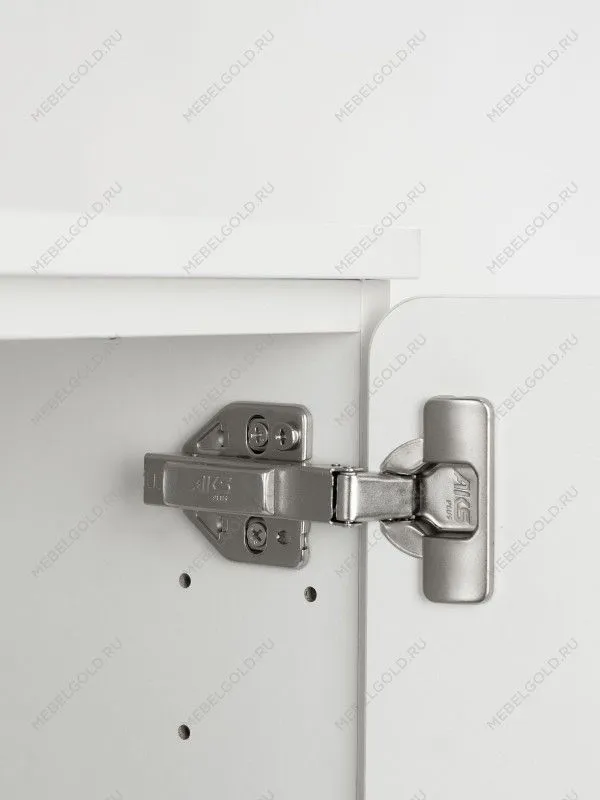 Шкаф Пикси распашной, с двумя дверьми и полкой 60x57x180, белый (робкий подснежник) | изображение 8