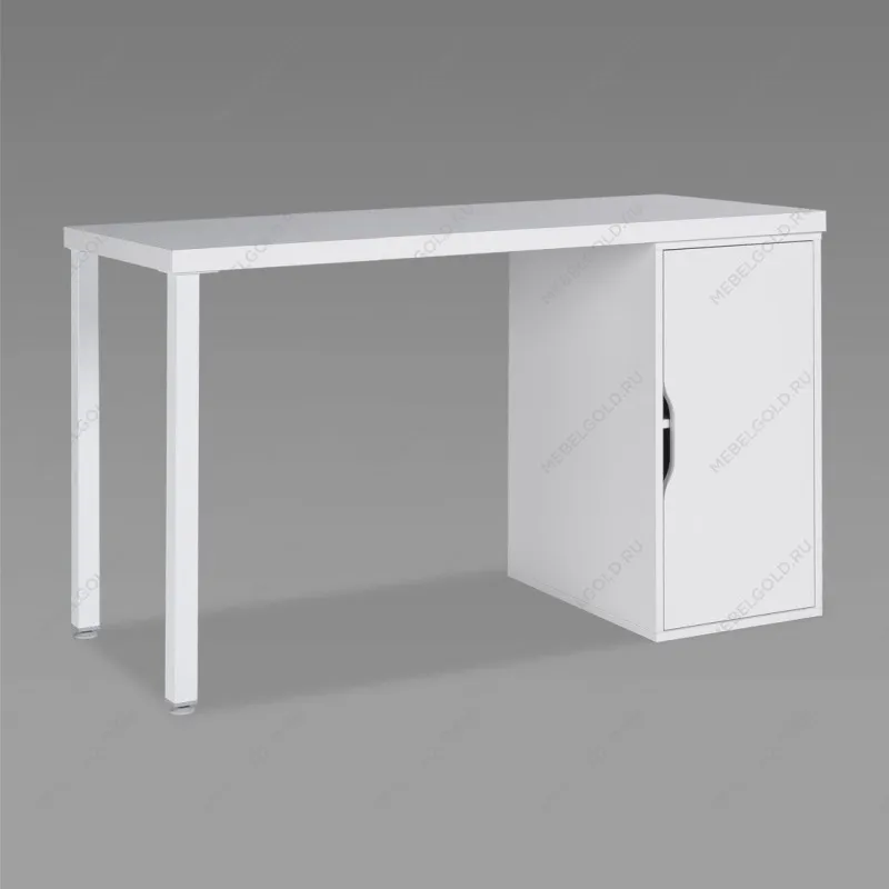 ИНГАР 2/ДВ/T стол письменный 140x75x55, белый
