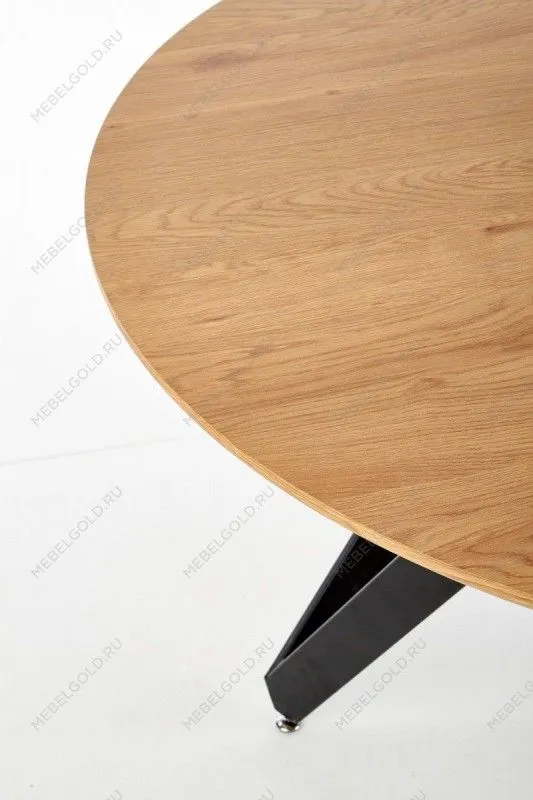 Стол обеденный Halmar MOZAMBIK (дуб золотой/черный) | изображение 3