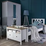 САГА кровать одинарная 90х200 белая | изображение 2