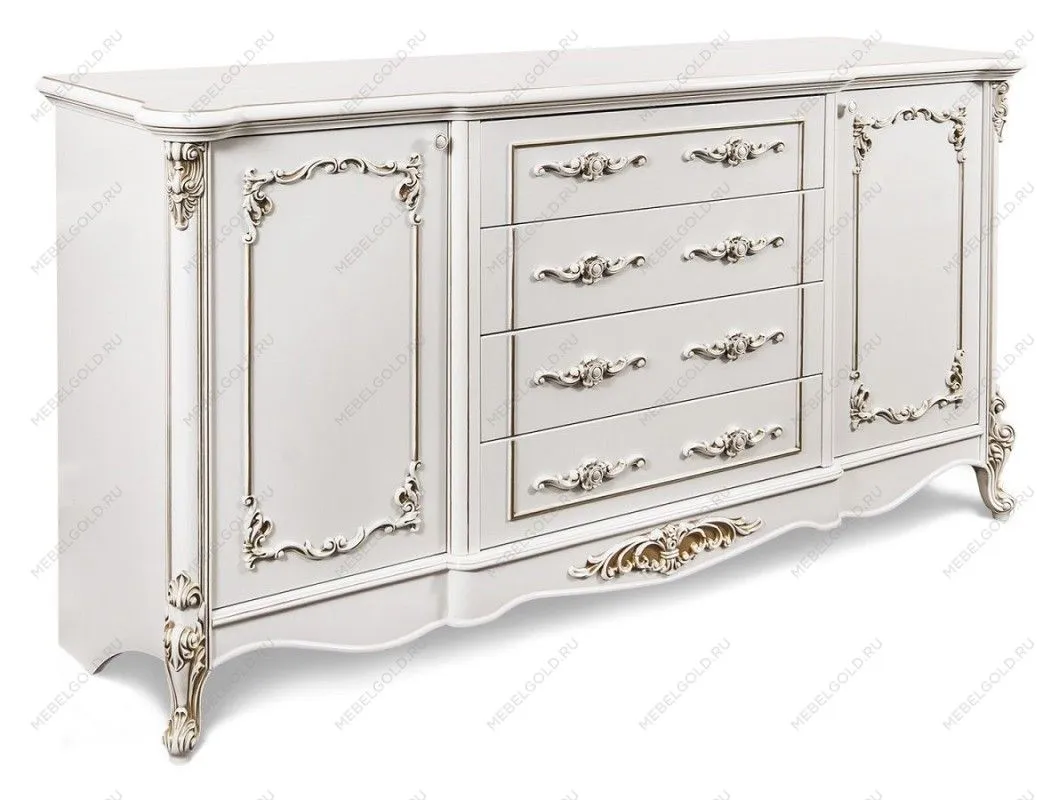 Комод Флоренция белый глянец | изображение 4