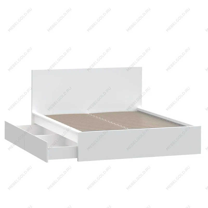 Комплект выкатных ящиков для кровати Варма СЭНГ, 100х61х26 см, белый | изображение 6