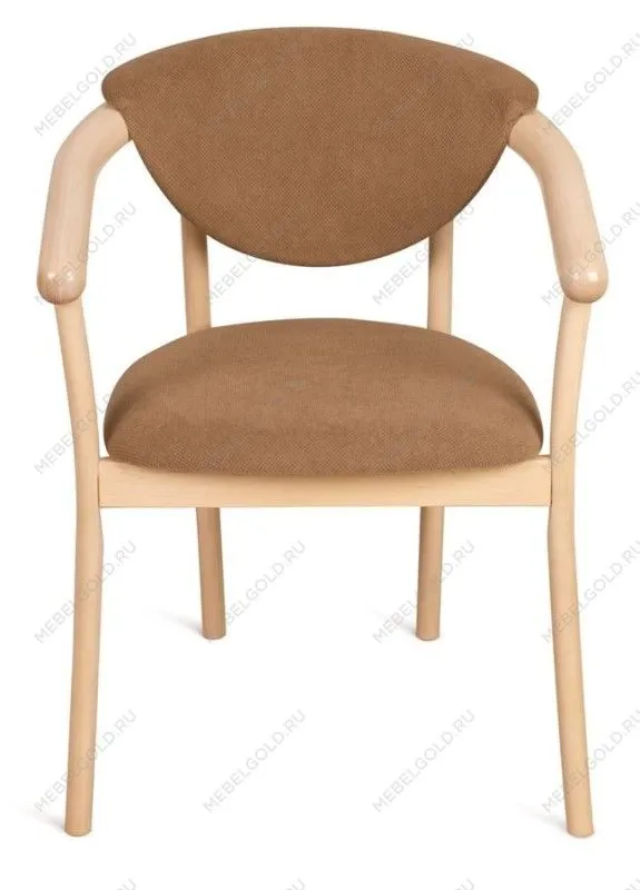 Кресло венское Виенна (беленый дуб/коричневый М08) | изображение 6