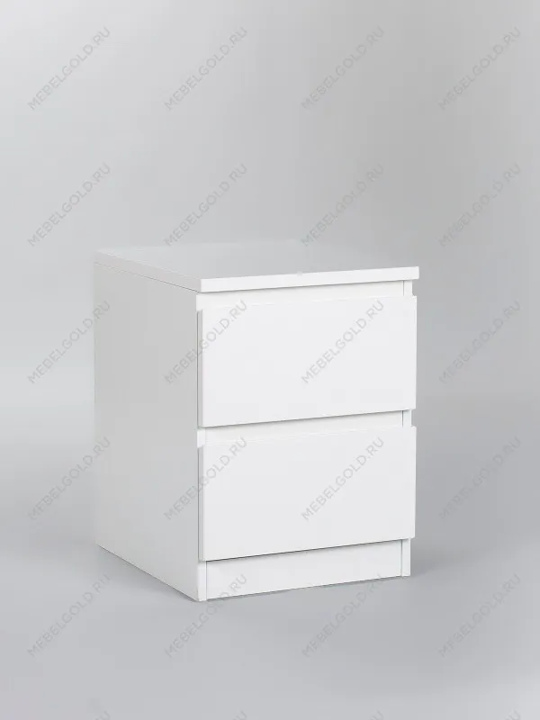 Тумба прикроватная Мальта, 48х40х54 см, белая | изображение 16