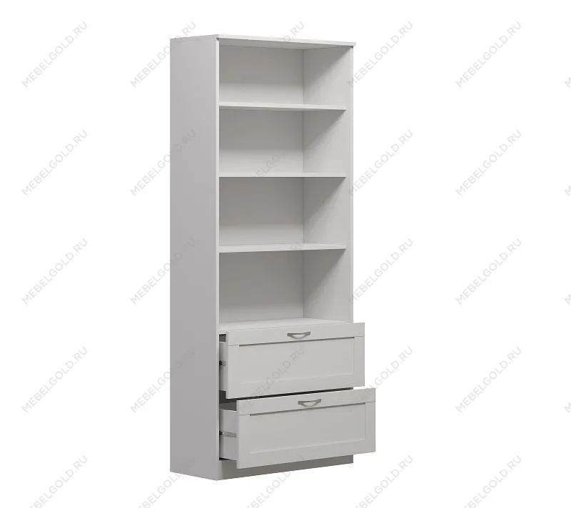 БРИМНЭС / СИРИУС Стеллаж ИКЕА / IKEA 2 ящика 78х190 белый | изображение 2