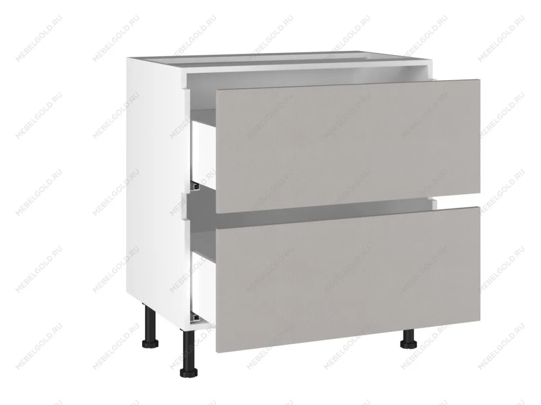 Стол с ящиками СЯ-(2)-80 Start Soft Boyard, Виста (800*523*870) Экокожа Бежевый, 26416 | изображение 1