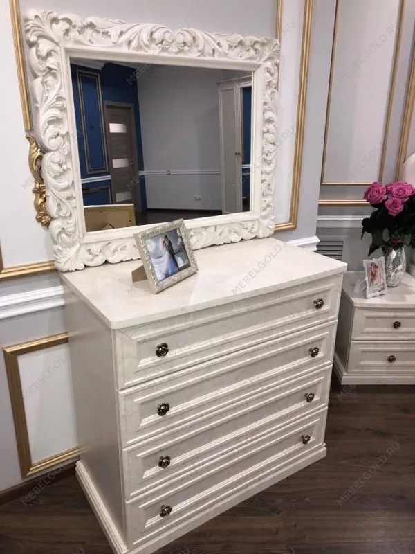 Комод Афина 4 ящика крем корень | изображение 3