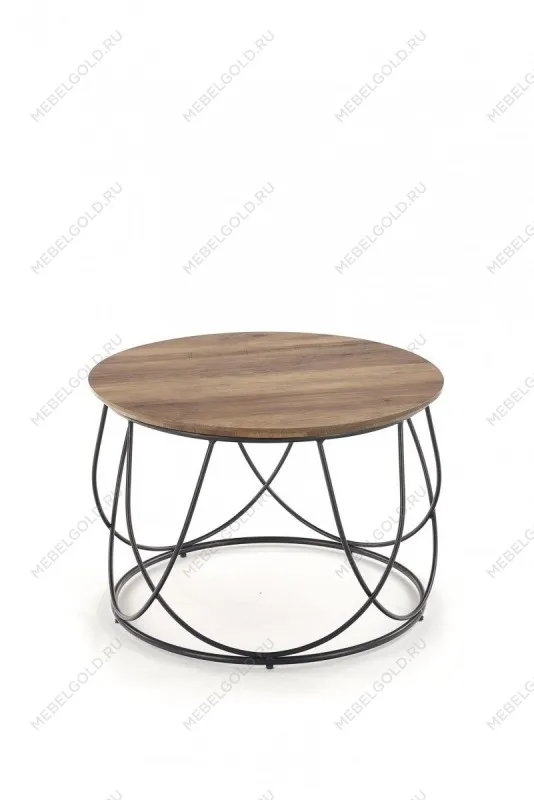 Стол журнальный Halmar NUBIRA (орех/черный) | изображение 2