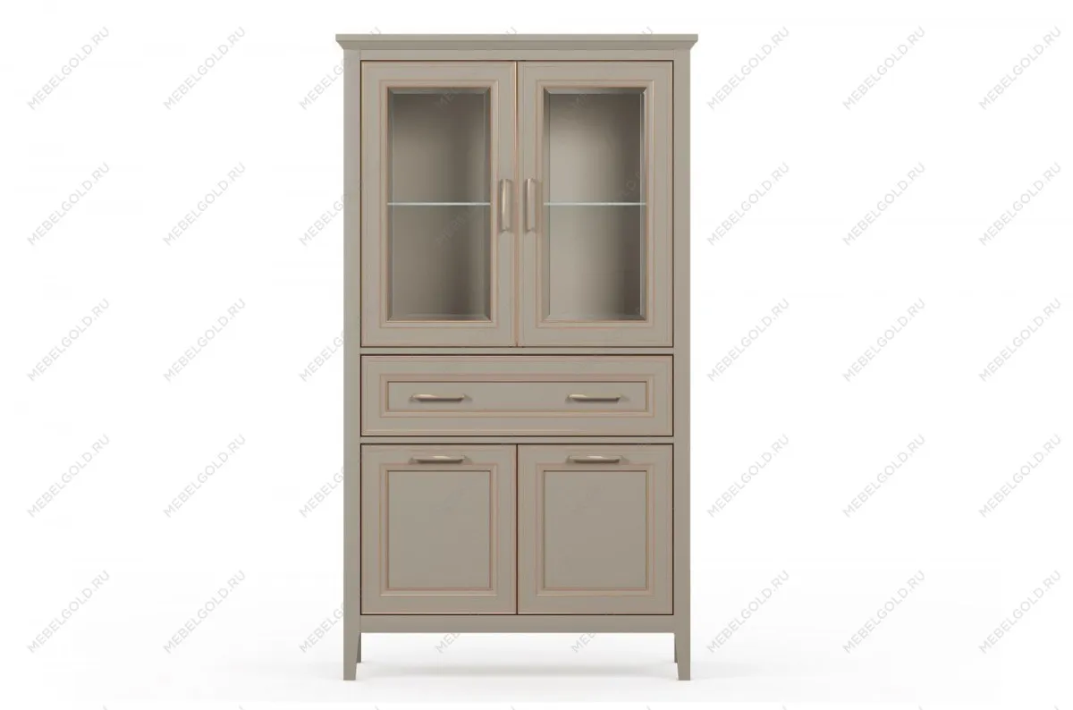 Шкаф-витрина Классик REG2W2D1S/170