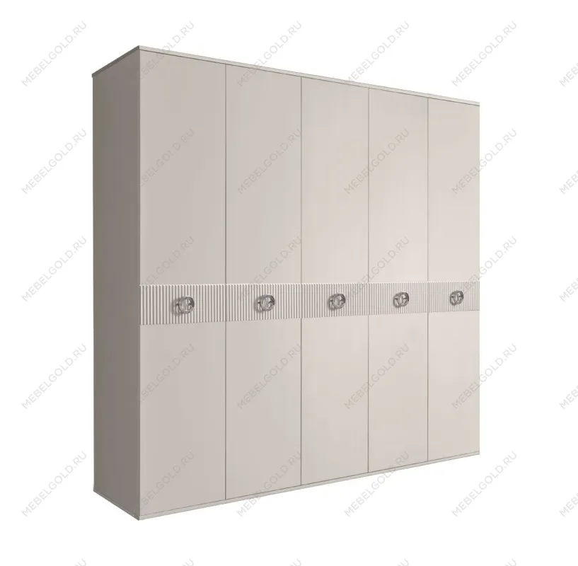 Шкаф 5-ти дв. Bogemia Fillini (Шелк/Хром) БМШ2/5(Fi)