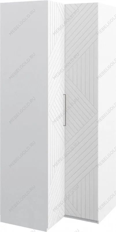 Шкаф Отис МН-039-09 П4 с фасадом МДФ (белый)