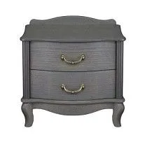 Тумбочка прикроватная Джульетта 2 ящ. (серый ясень)