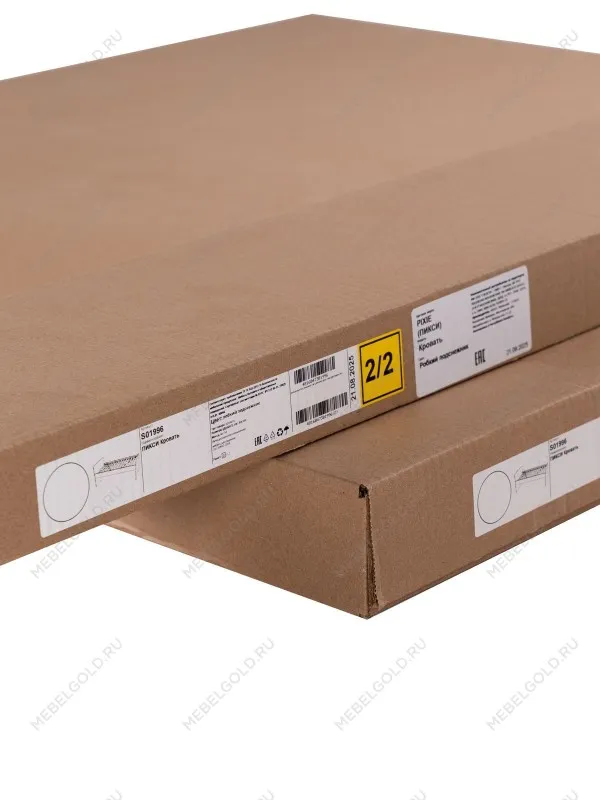 Кровать детская Пикси 80x160, белая (робкий подснежник) | изображение 15