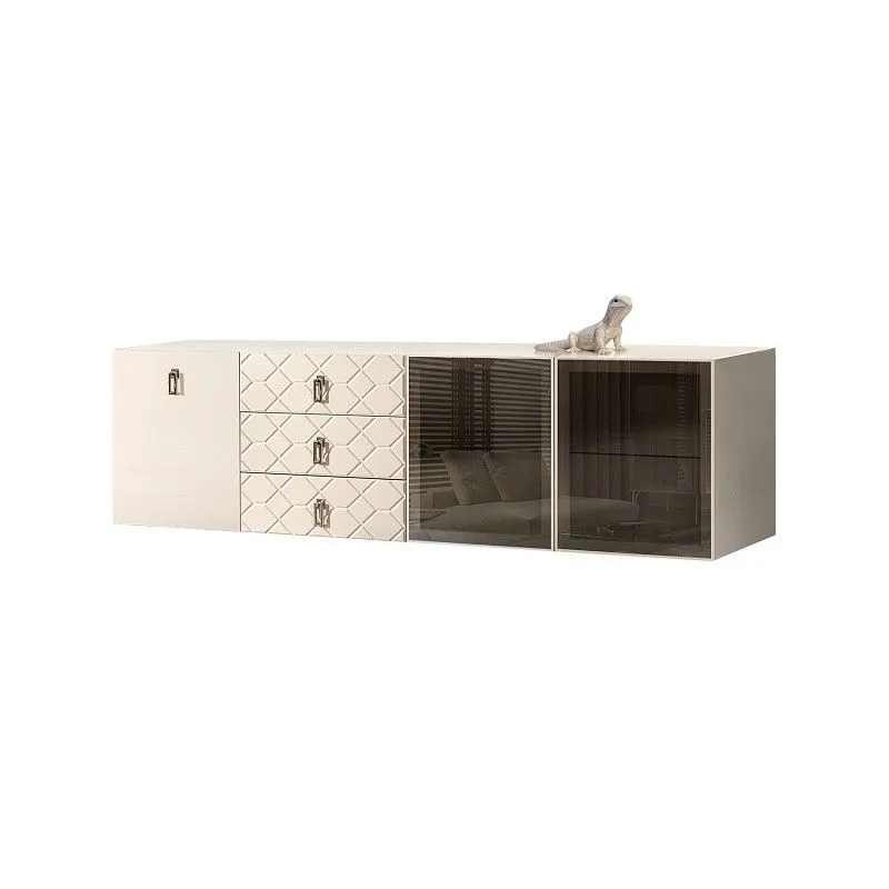 Комод 2.1м Bogemia Fly Fa (Слоновая кость) (Lakobel/Хром) БМКМ-5[5][10]