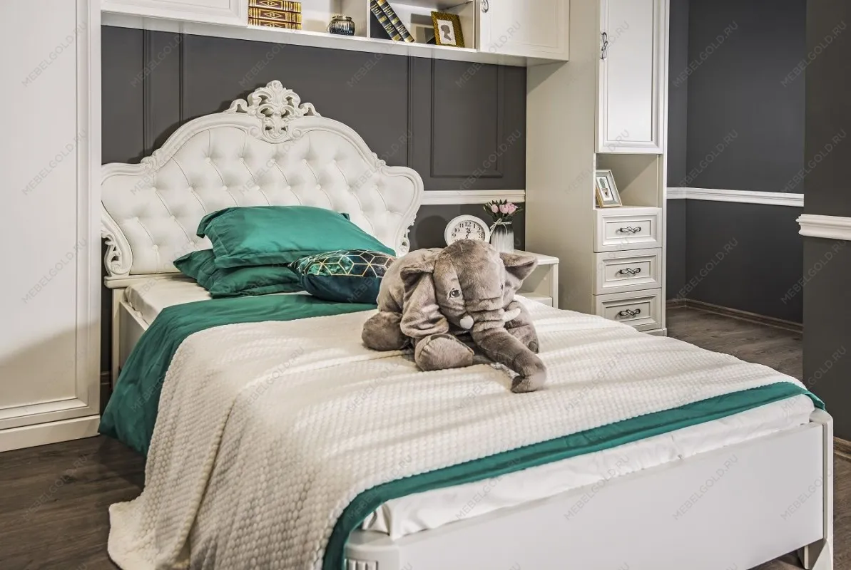 Спальня детская Мишель белый матовый | изображение 3