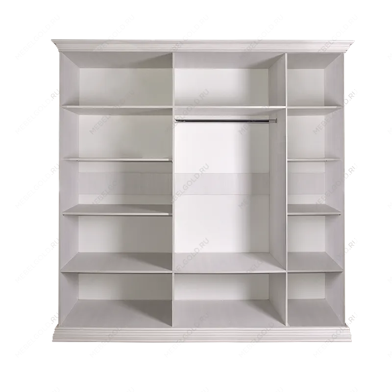 Шкаф 5-и дв. для платья и белья (без зеркала) Амели дуб АМШ2/5 | изображение 1