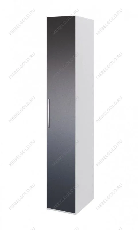 Шкаф-пенал Отис МН-039-07 П2 с фасадом ЛДСП (графит)