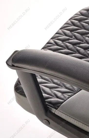 Кресло компьютерное Halmar BJORN (черный/серый) | изображение 7