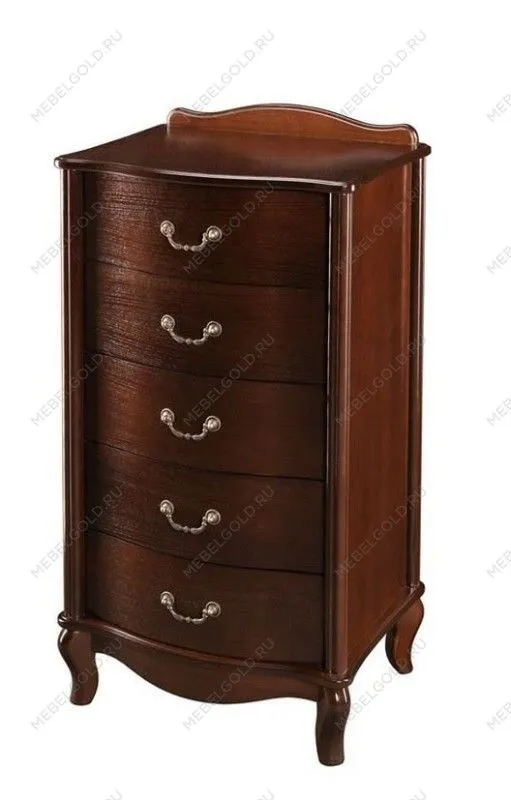 Комод Джульетта узкий 5 ящ.(орех )