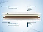 Наматрасник Латекс 3 см + Кокос 3 см 120х195 | изображение 1