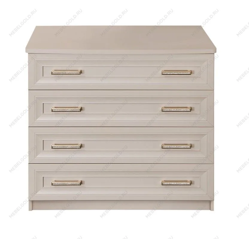 Комод Мокко 4 ящика бежевый | изображение 1