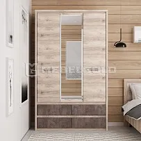 Шкаф 3-створчатый Джаз 3DG4S Z