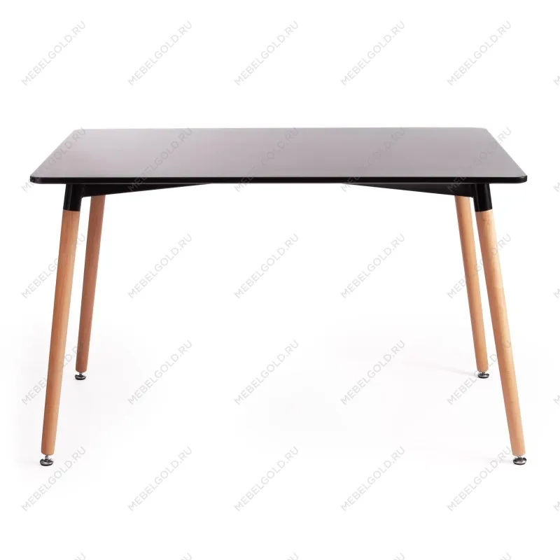 Стол JOHN (mod. T1001) Black (черный)/Natural (натуральный) | изображение 1