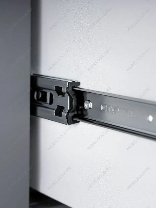 Тумба Сага, 2 ящика, 91х42х63 см, серая | изображение 7