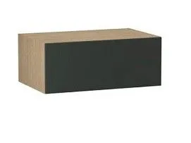 Шкаф АГ-90, Женева (900*586*360) Дуб Палермо/Зеленый матовый, 21928