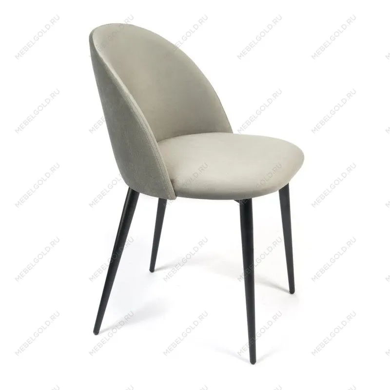 Стул MONRO (mod. 710) серый barkhat 26/черный | изображение 1