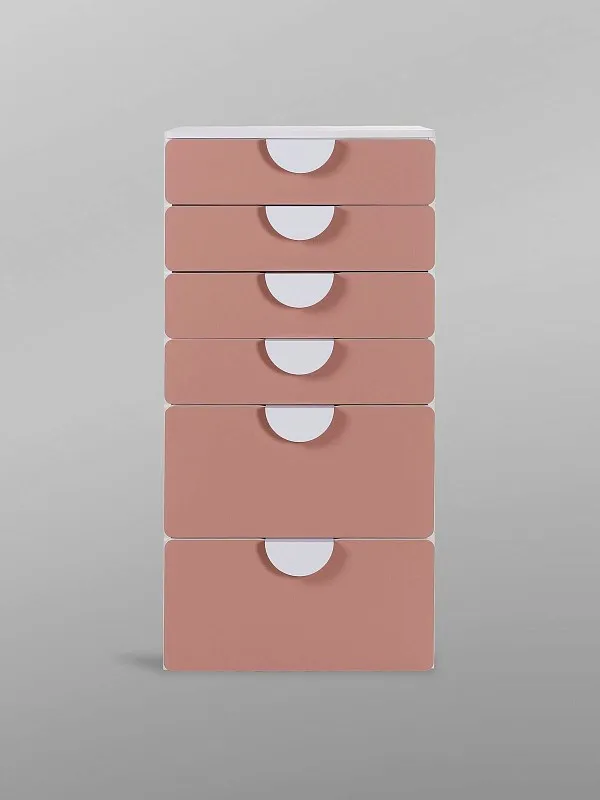 Комод Пикси, 6 ящиков 60x57x120, мечтательный пион | изображение 10