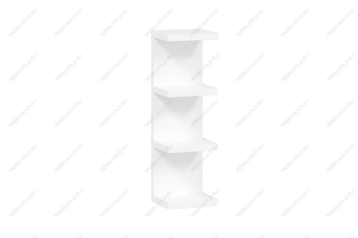 КАЛЛАКС / ФОРА Полка настенная ИКЕА / IKEA 100Е белая | изображение 1