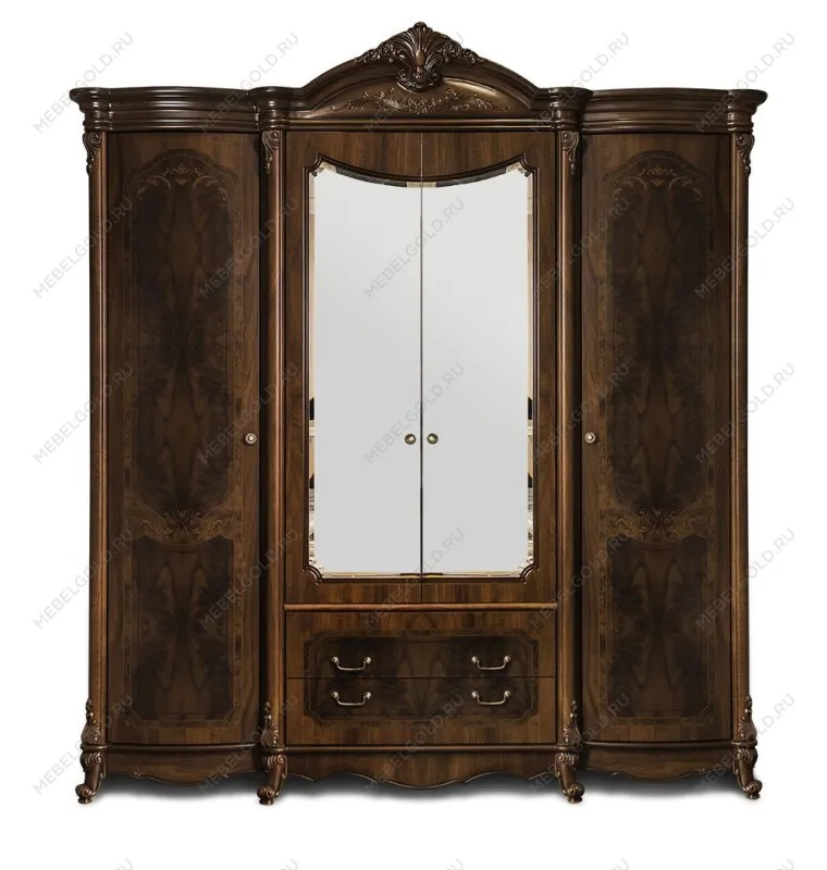 Шкаф Илона 4-дверный караваджо | изображение 1