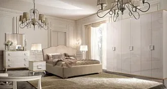 Спальня Диора слоновая кость/золото 6