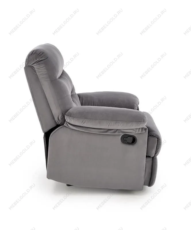 Кресло HALMAR DRAGER серый | изображение 4