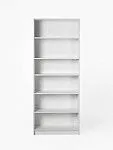 Стеллаж Варма, 6 полок, 78х198х28 см, белый | изображение 4