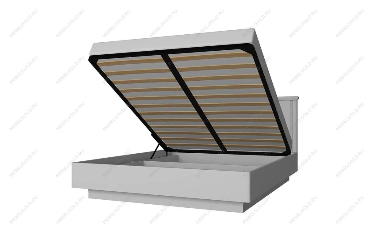 Кровать Валенсия 160 с подъемником серый | изображение 1