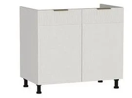 Стол под мойку СМ-90, Берта (900*525*820) Экокожа Белый, 25317