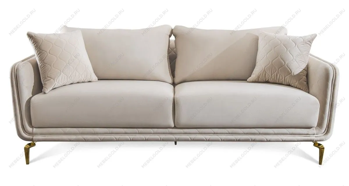 Диван Нонна 3х местный мокко | изображение 1