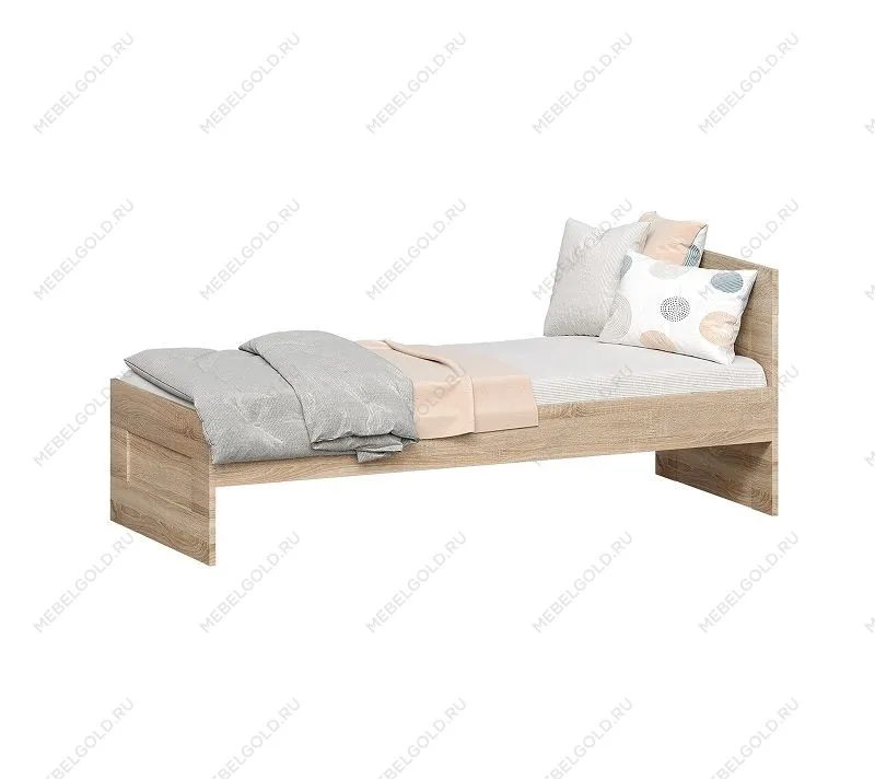 БРИМНЭС / СИРИУС кровать одинарная ИКЕА / IKEA 80х200 сонома | изображение 1