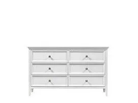 Комод большой 6 ящиков Manhattan (Белый)