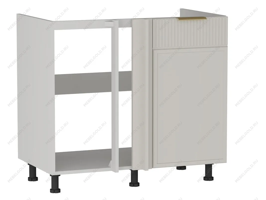 Стол под мойку угловой СМУ-100, Берта (900*554*820) Светлый Мокко, 22921 | изображение 1