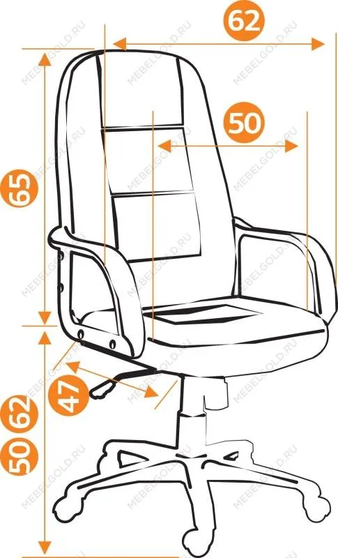 Кресло СН747 Черный, искусственная кожа | изображение 4