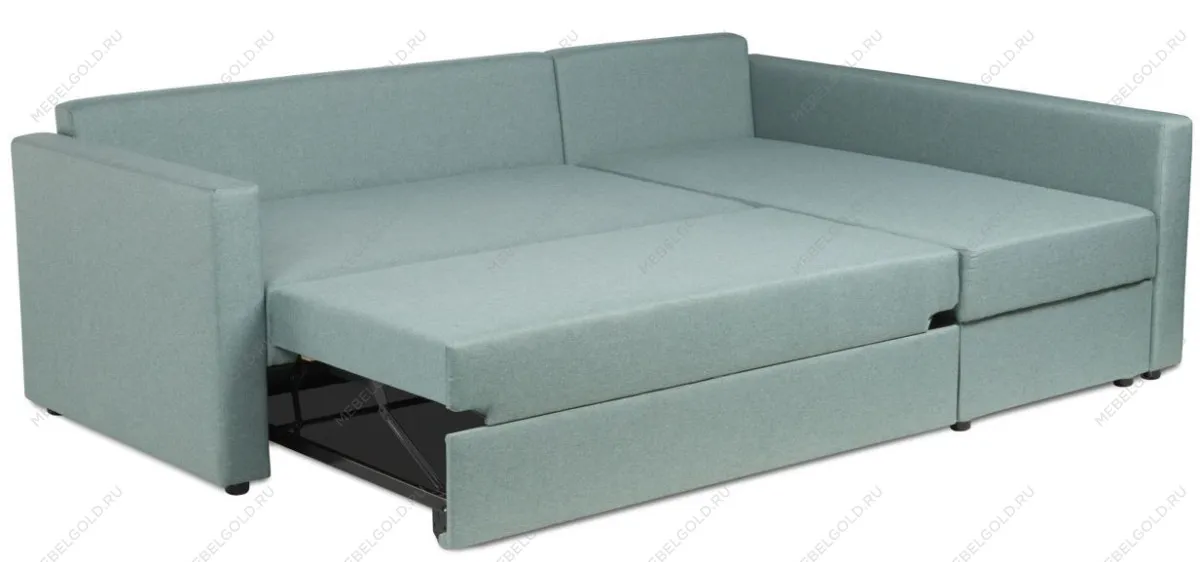 Диван-кровать ВАЛО, 230х91х72, мятно-серый | изображение 4