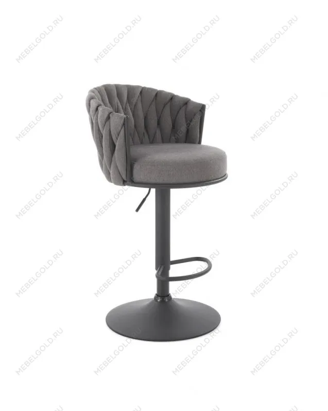 Стул барный Halmar H125 (серый/черный)