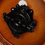 Кресло-качалка Papasan с подушкой Коньяк, оранжевый | изображение 7