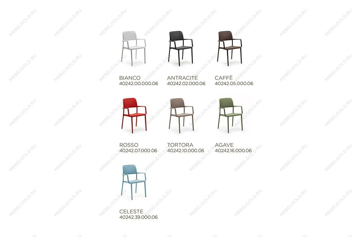 Стул Bora, голубой | изображение 5