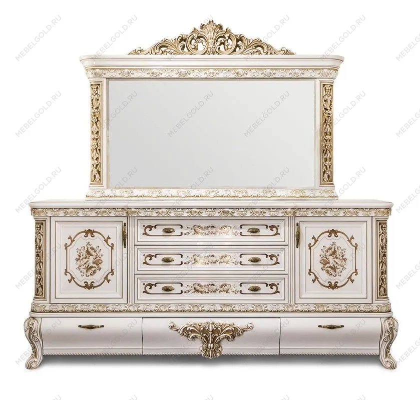 Комод Алсу белый глянец | изображение 1