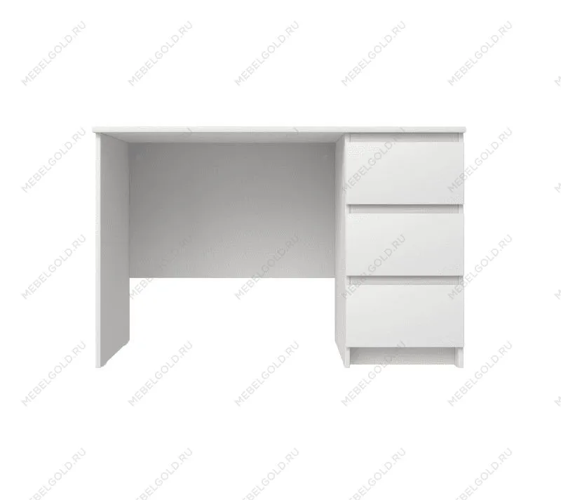 КАСТОР (KULLEN) стол письменный ИКЕА / IKEA 3 ящика 116х65 белый | изображение 1